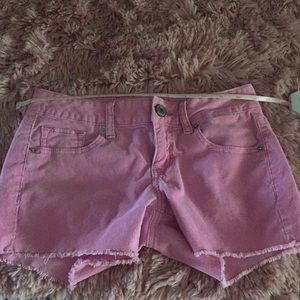 Pink American eagle low waist corduroy size 0